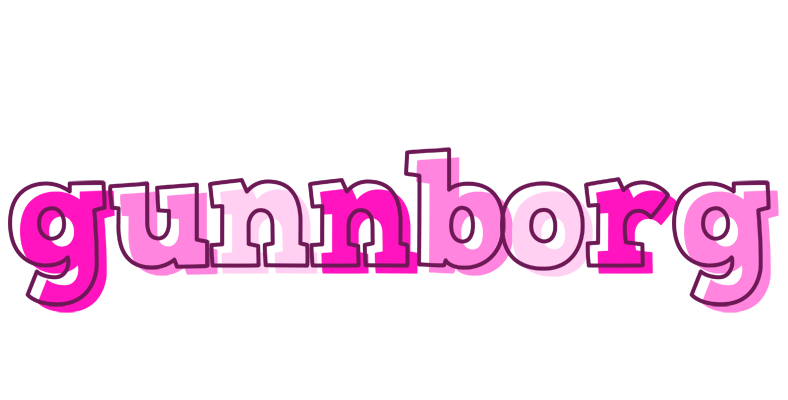 Gunnborg hello logo