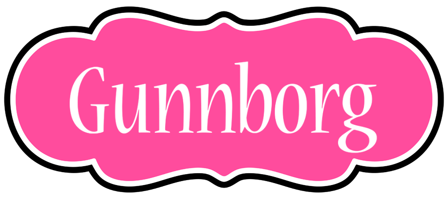 Gunnborg invitation logo