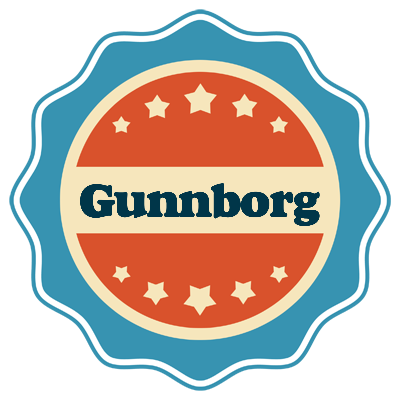 Gunnborg labels logo