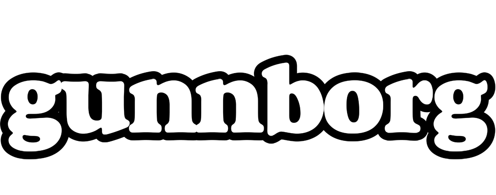 Gunnborg panda logo