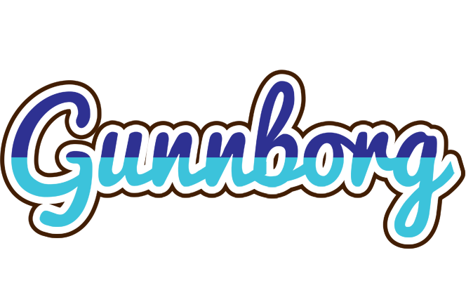 Gunnborg raining logo
