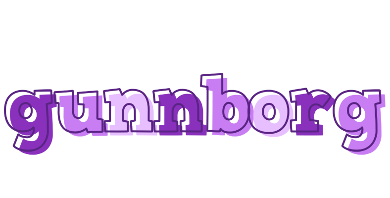 Gunnborg sensual logo