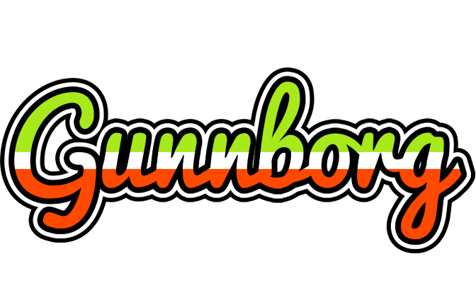 Gunnborg superfun logo