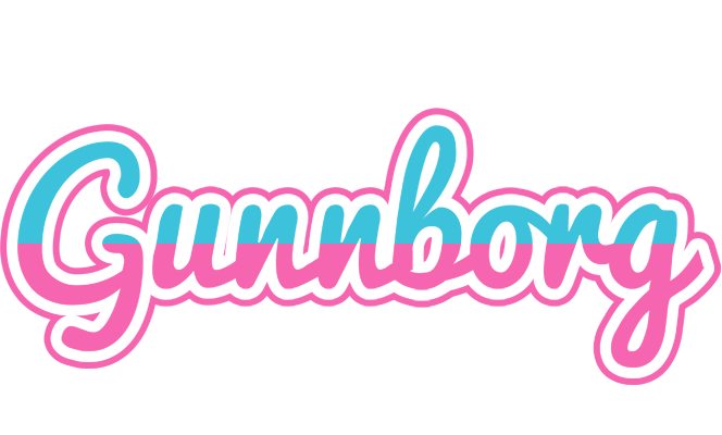 Gunnborg woman logo