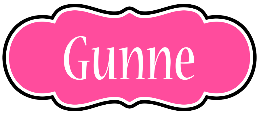 Gunne invitation logo