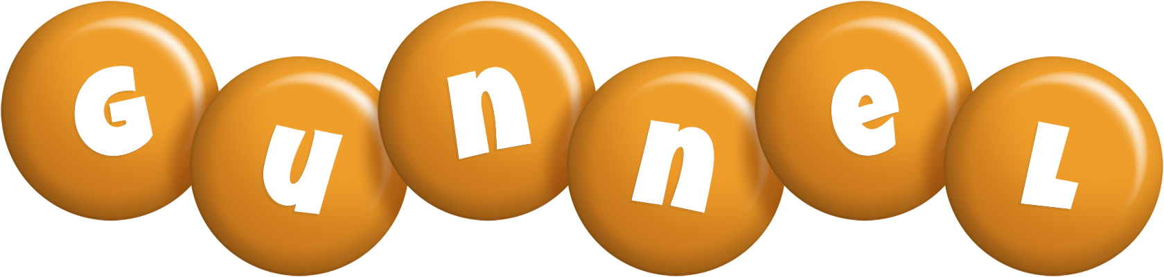 Gunnel candy-orange logo