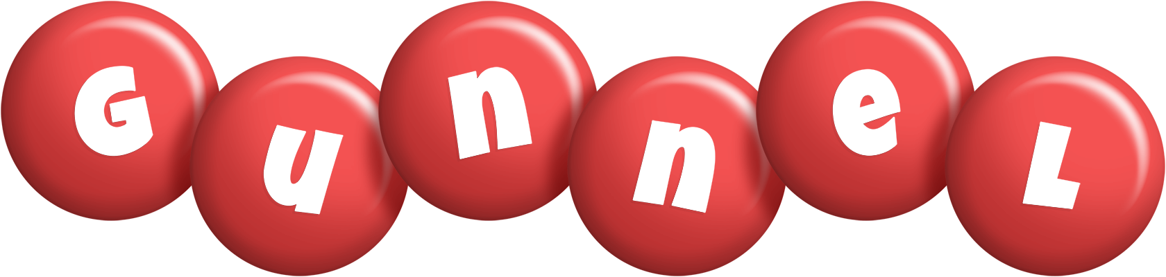Gunnel candy-red logo