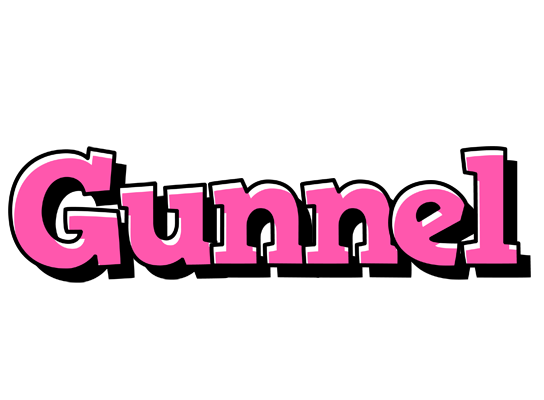 Gunnel girlish logo