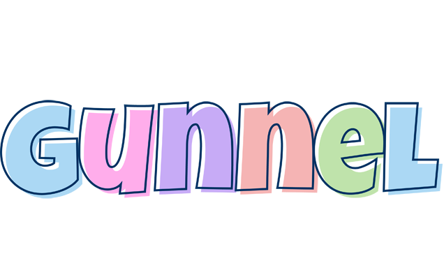 Gunnel pastel logo