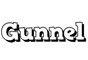 Gunnel snowing logo