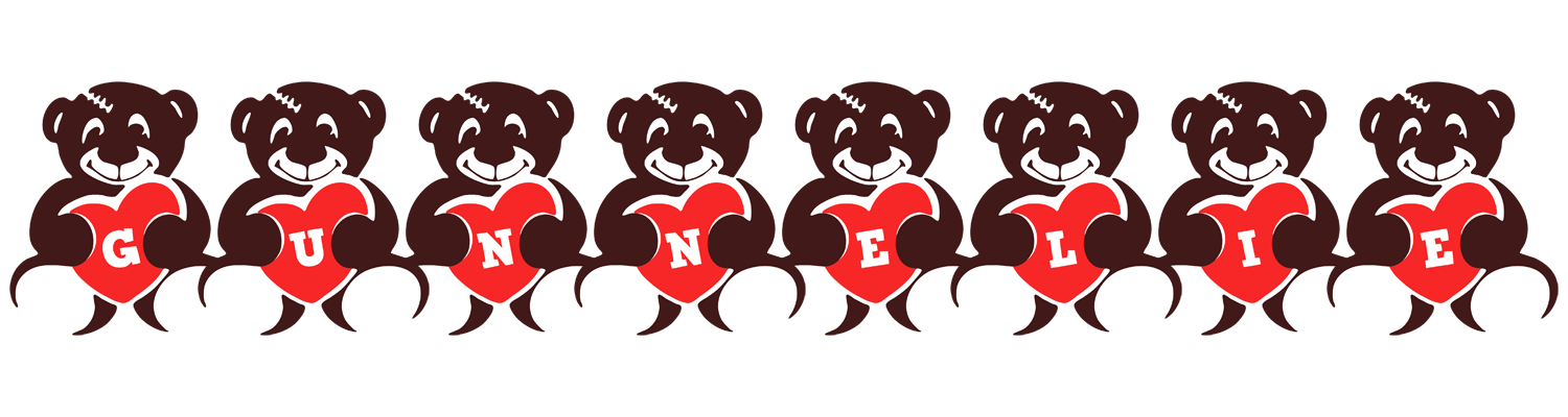 Gunnelie bear logo