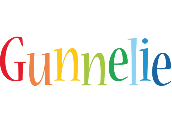 Gunnelie birthday logo