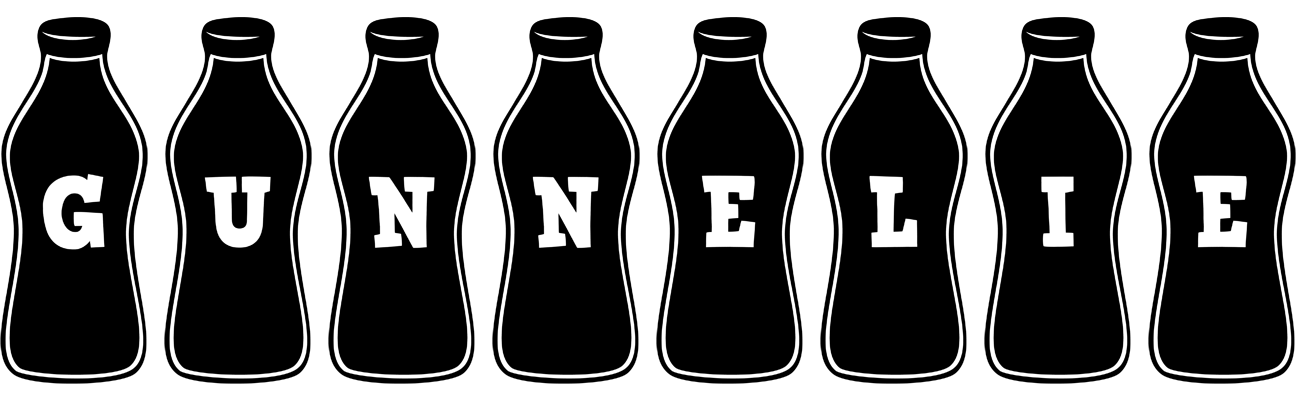 Gunnelie bottle logo