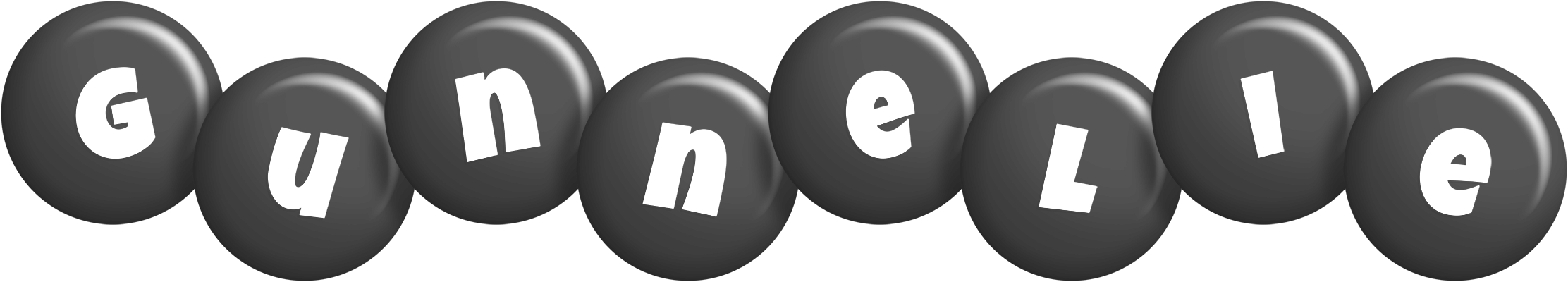Gunnelie candy-black logo