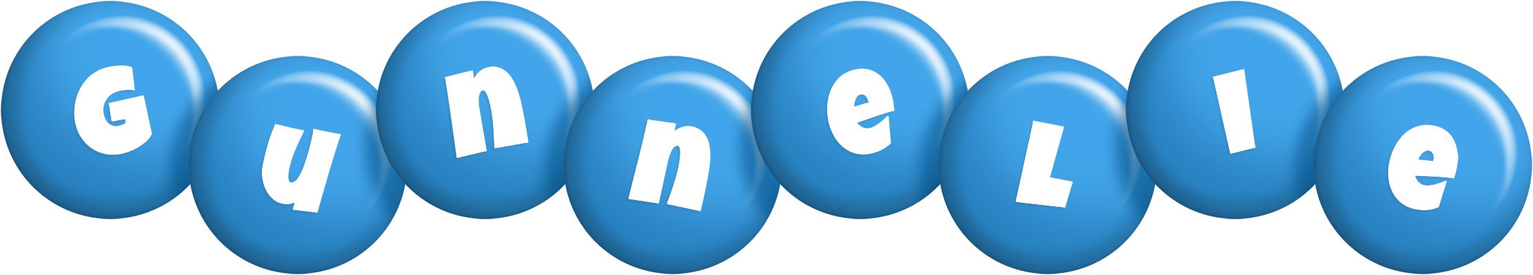 Gunnelie candy-blue logo