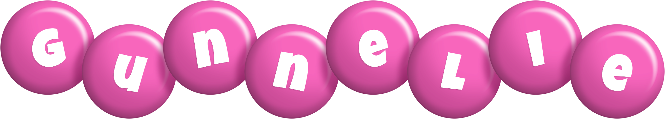 Gunnelie candy-pink logo