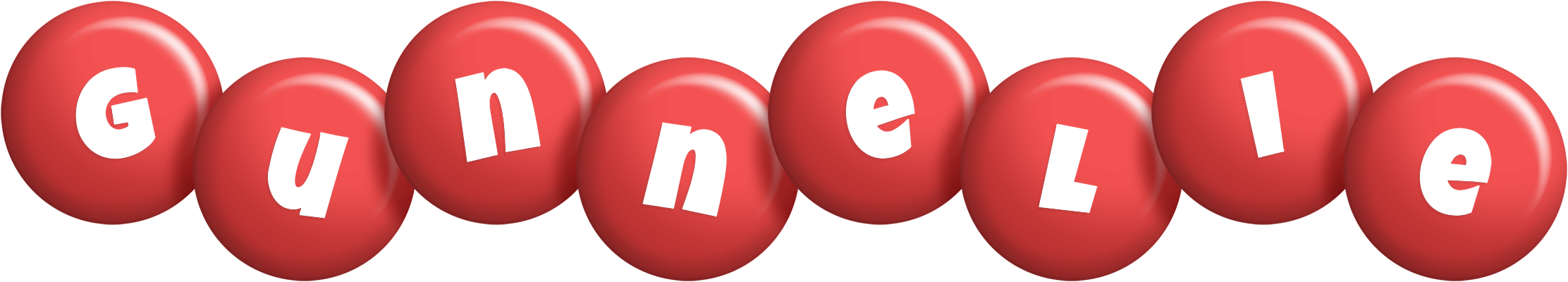 Gunnelie candy-red logo