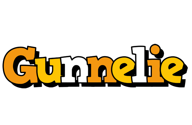 Gunnelie cartoon logo