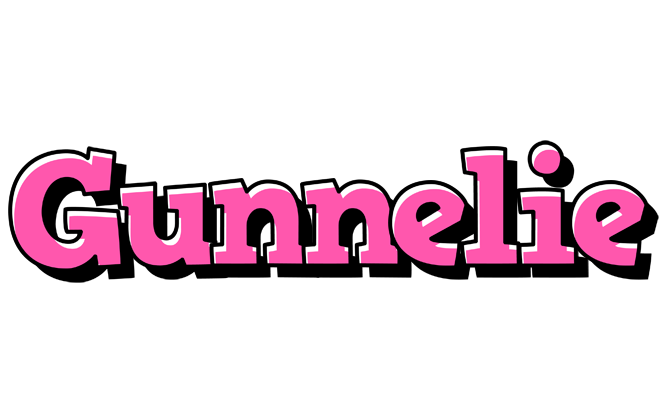 Gunnelie girlish logo