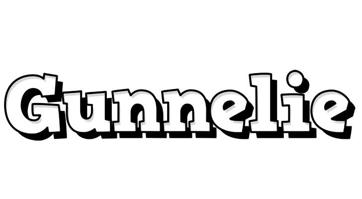 Gunnelie snowing logo