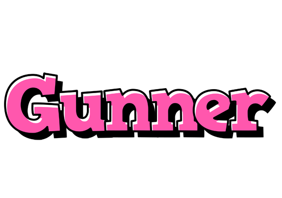 Gunner girlish logo