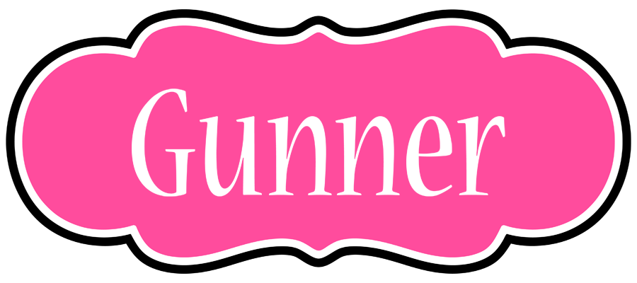 Gunner invitation logo