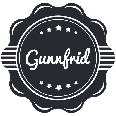 Gunnfrid badge logo