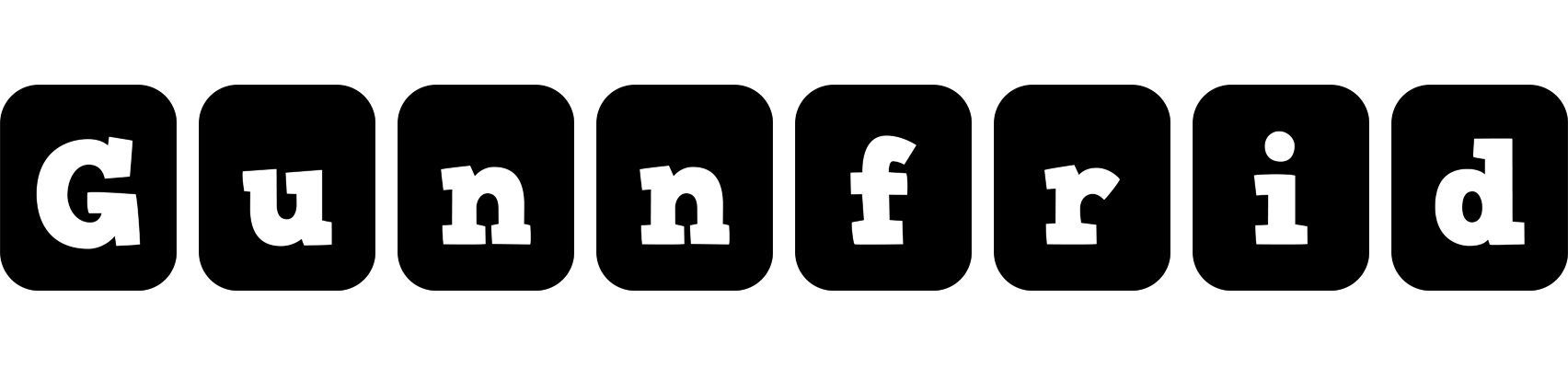 Gunnfrid box logo