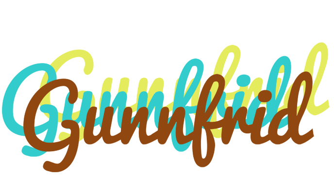 Gunnfrid cupcake logo
