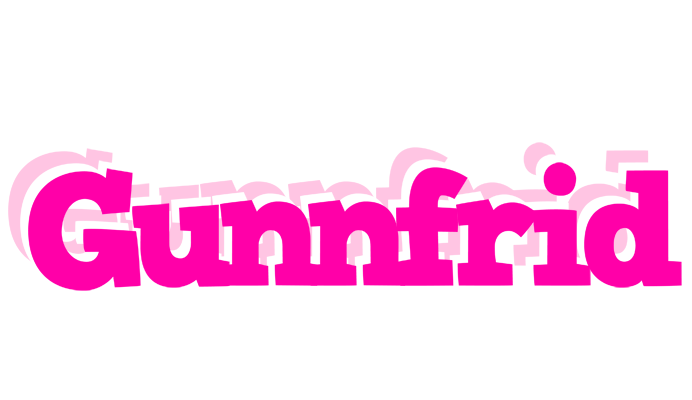 Gunnfrid dancing logo