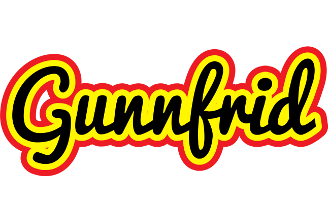 Gunnfrid flaming logo