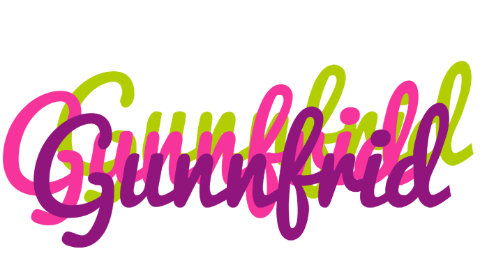 Gunnfrid flowers logo