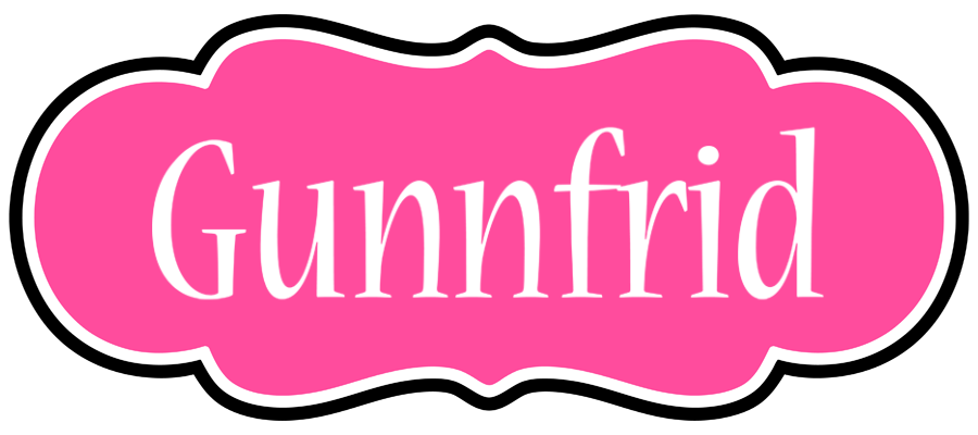 Gunnfrid invitation logo