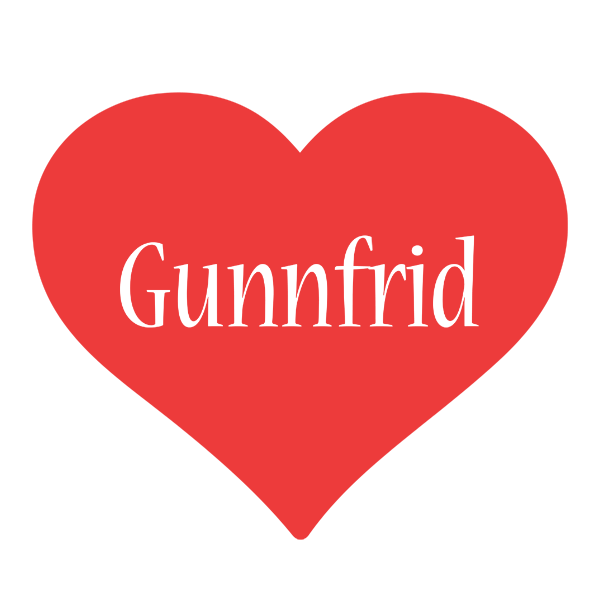 Gunnfrid love logo