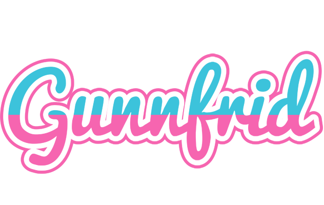 Gunnfrid woman logo