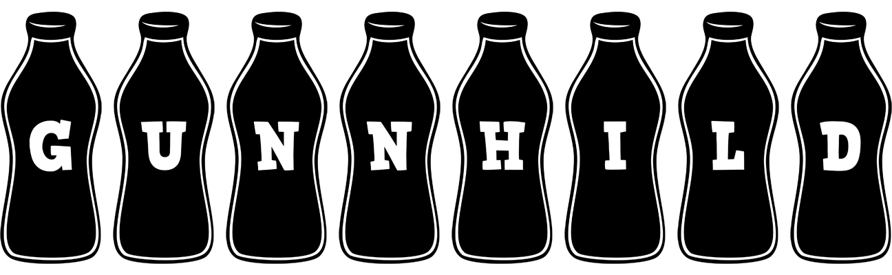 Gunnhild bottle logo