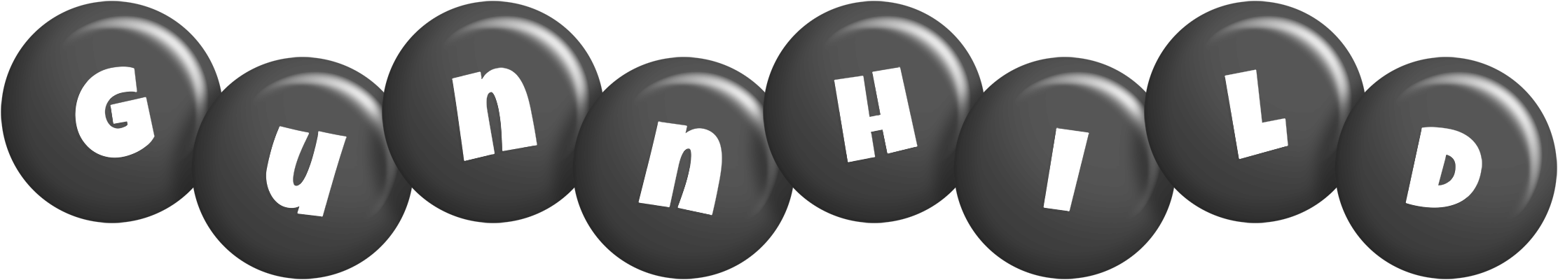 Gunnhild candy-black logo