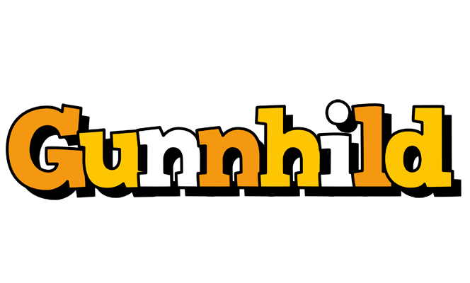 Gunnhild cartoon logo