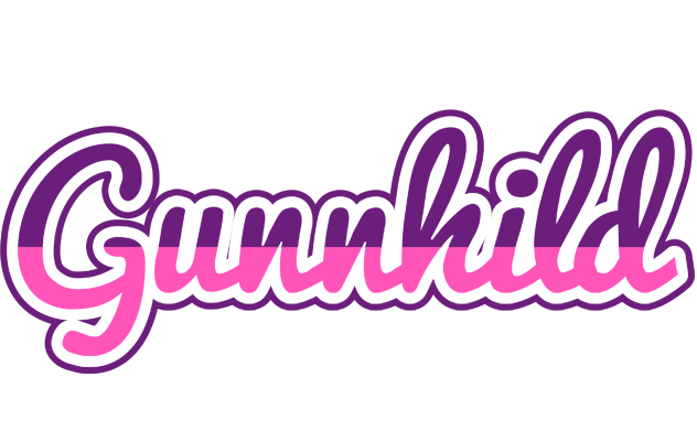 Gunnhild cheerful logo
