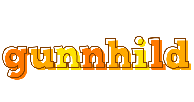 Gunnhild desert logo