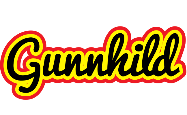 Gunnhild flaming logo