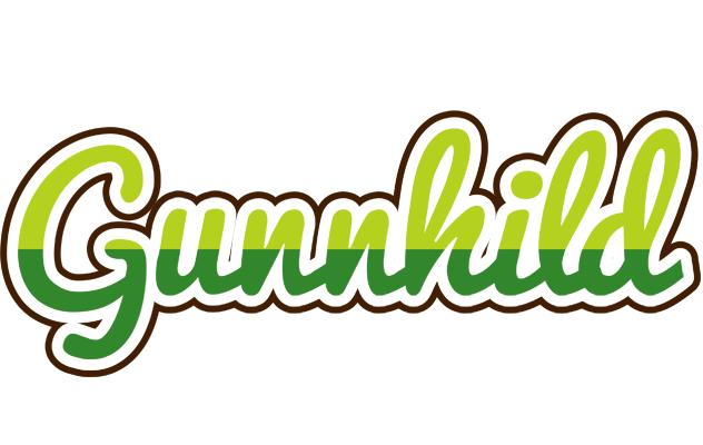 Gunnhild golfing logo