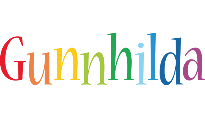Gunnhilda birthday logo