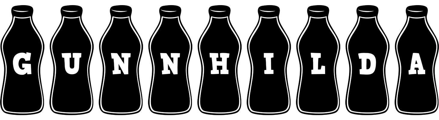 Gunnhilda bottle logo