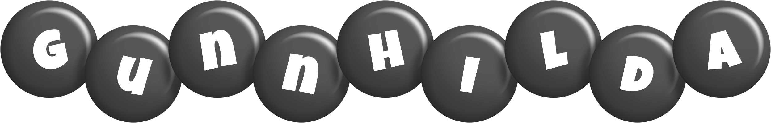 Gunnhilda candy-black logo