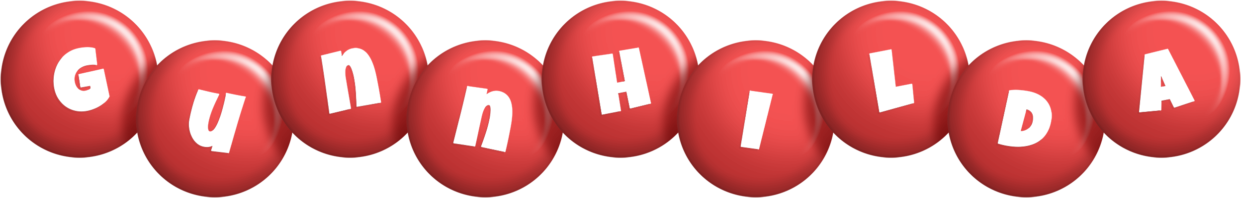 Gunnhilda candy-red logo