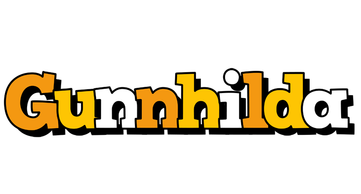 Gunnhilda cartoon logo
