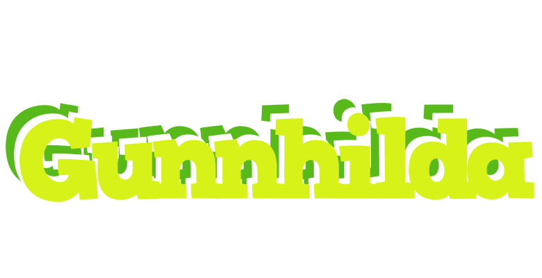 Gunnhilda citrus logo