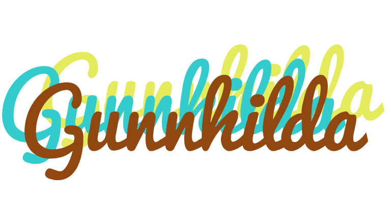 Gunnhilda cupcake logo