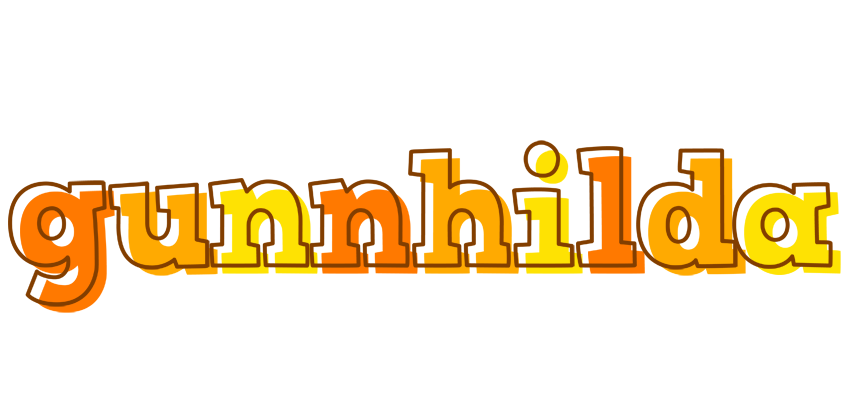Gunnhilda desert logo